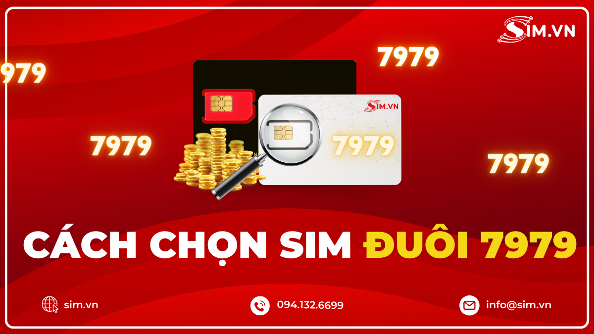 Hướng dẫn cách chọn sim số đẹp với đuôi 7979