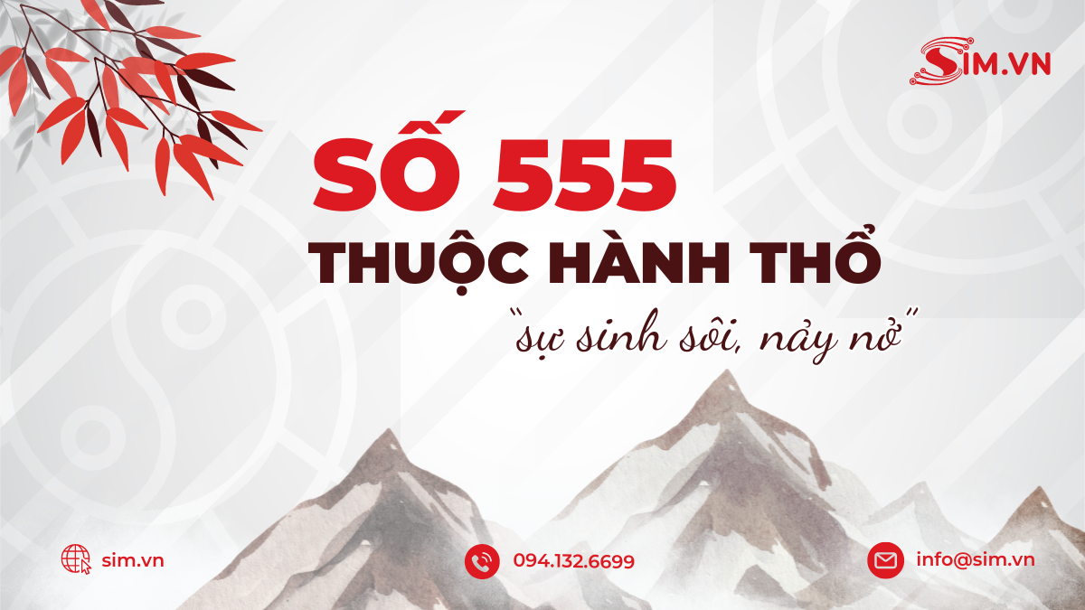 Lý giải ý nghĩa số 555 theo ngũ hành