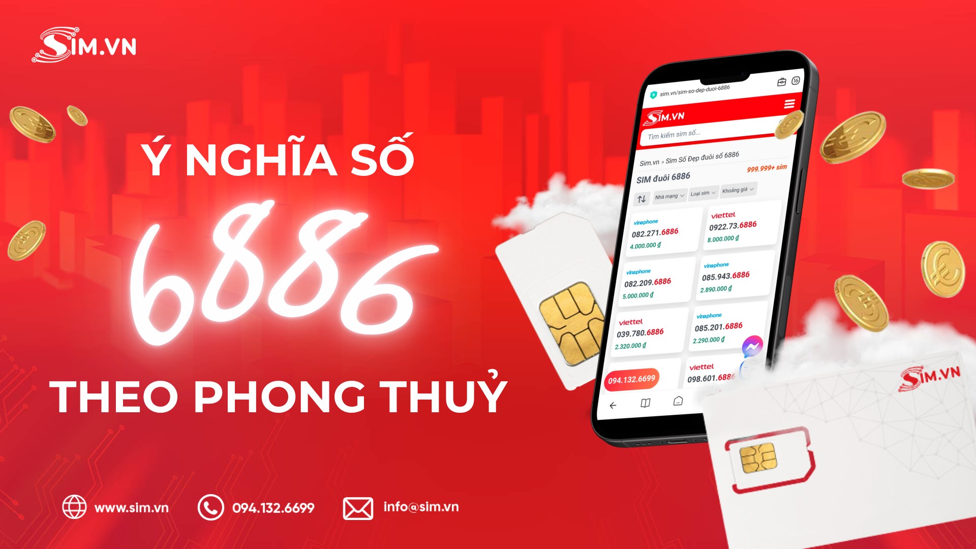 Ý nghĩa 6886 theo phong thuỷ