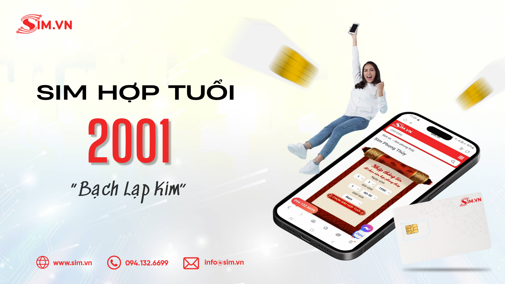 Sim hợp tuổi 2001 là gì?