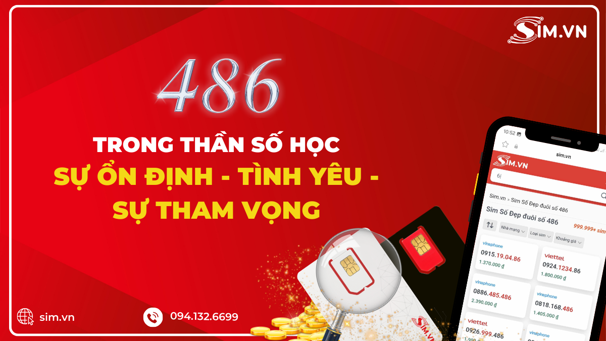 Giải nghĩa 486 theo thần số học