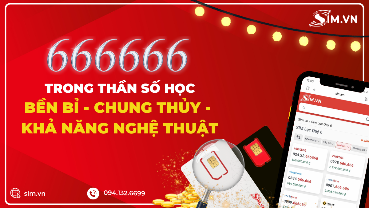 Trong thần số học thì 666666 có ý nghĩa gì?