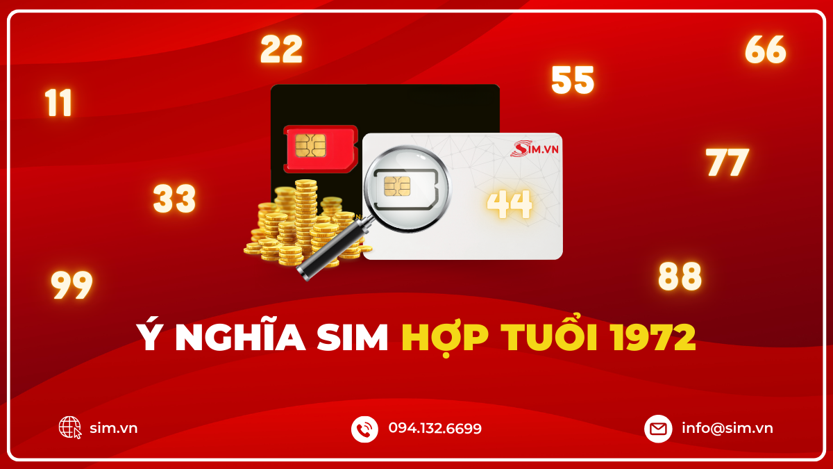 Sim hợp tuổi 1972 có ý nghĩa gì?