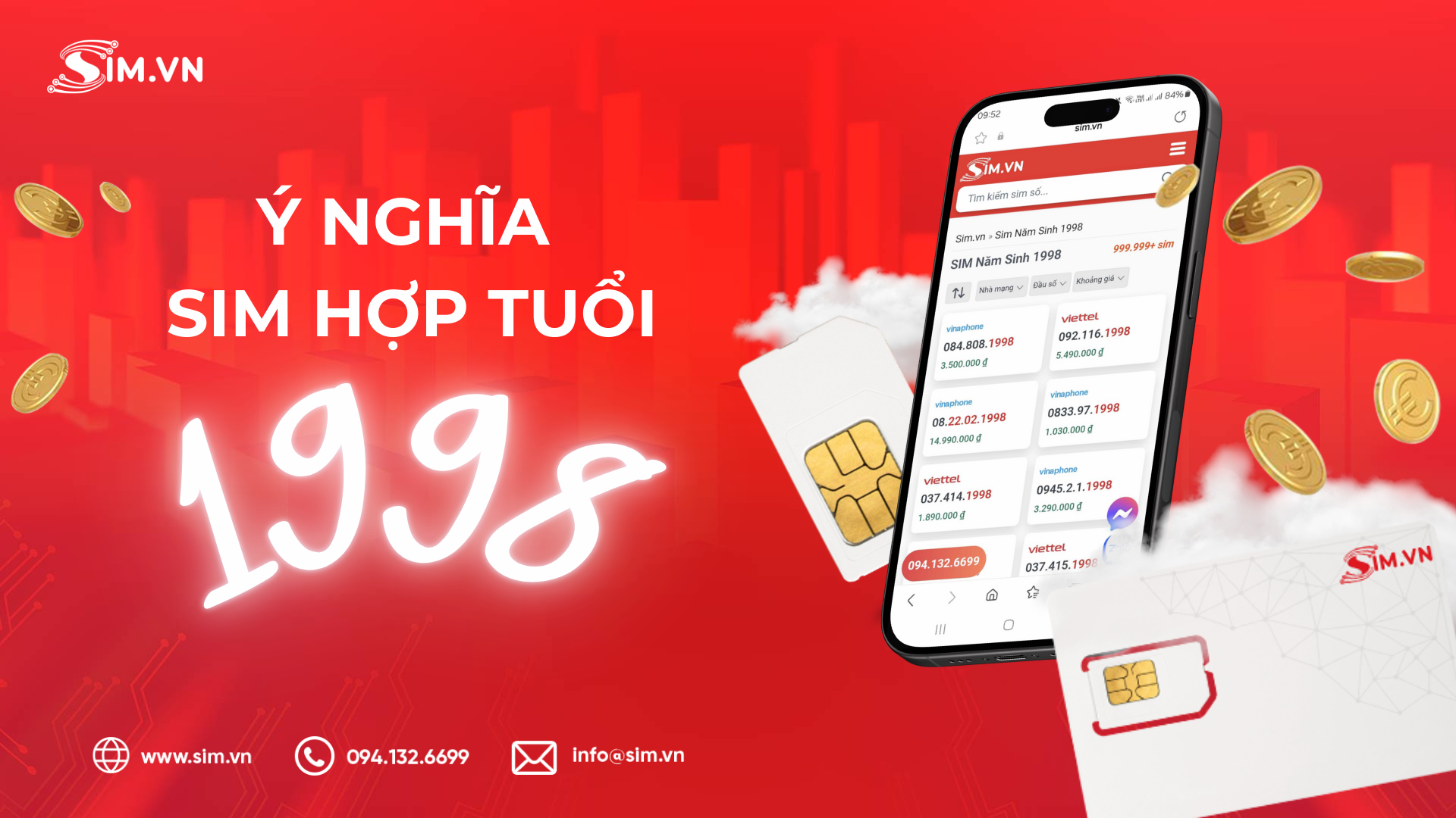 Sim hợp tuổi 1998 có ý nghĩa gì?