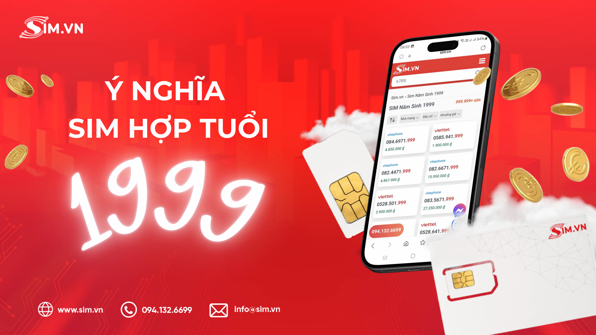 Ý nghĩa của sim hợp tuổi 1999