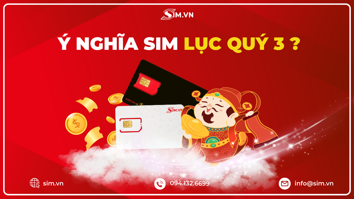 Sim lục quý 3 có ý nghĩa gì?