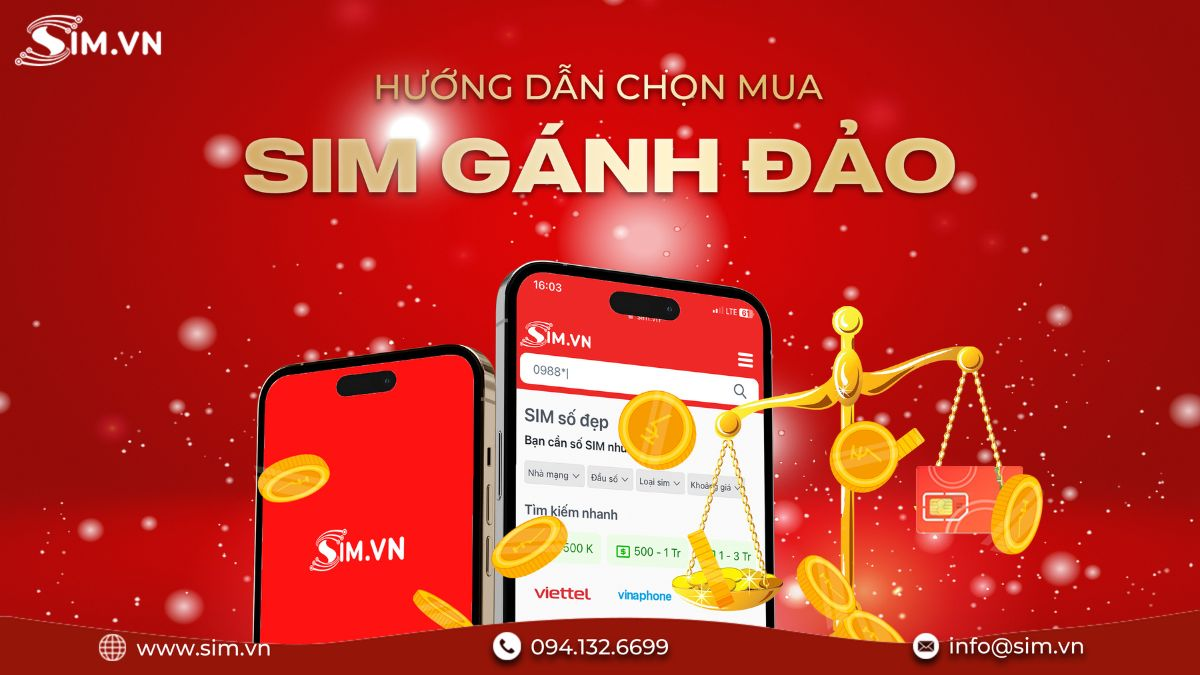 chọn sim gánh đảo