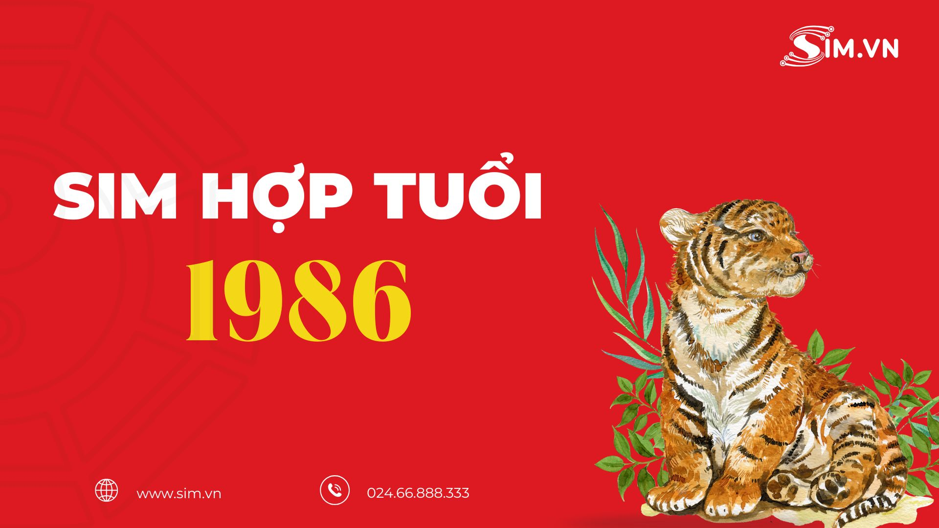 Sim hợp tuổi 1986