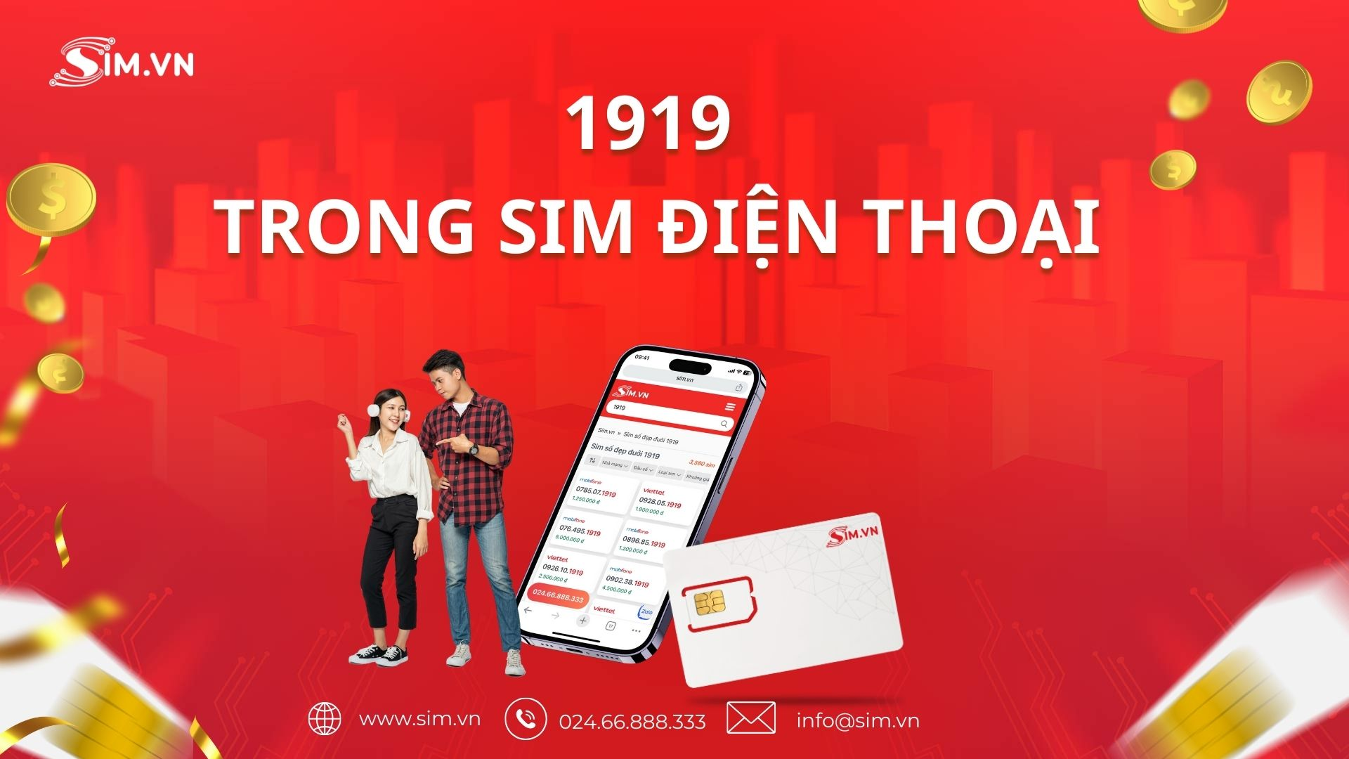 Số 1919 trong sim điện thoại