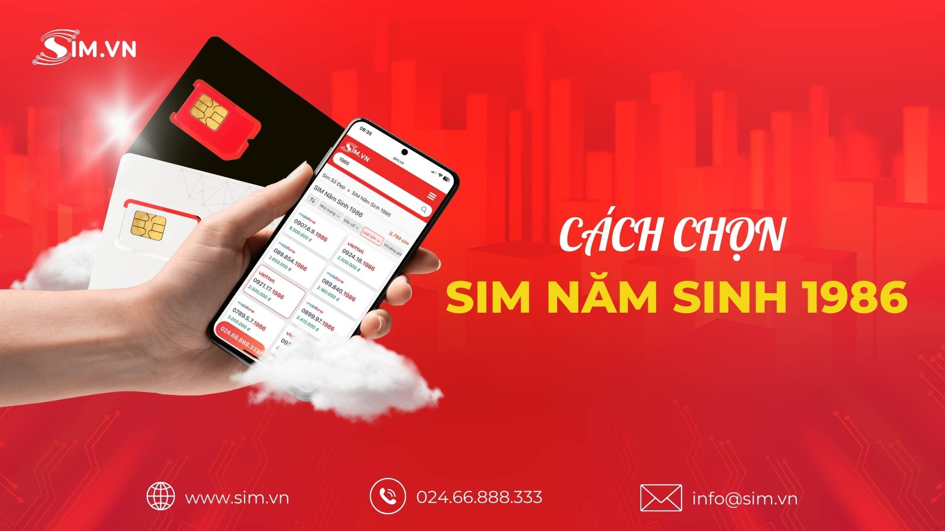 cách chọn sim năm sinh 1986