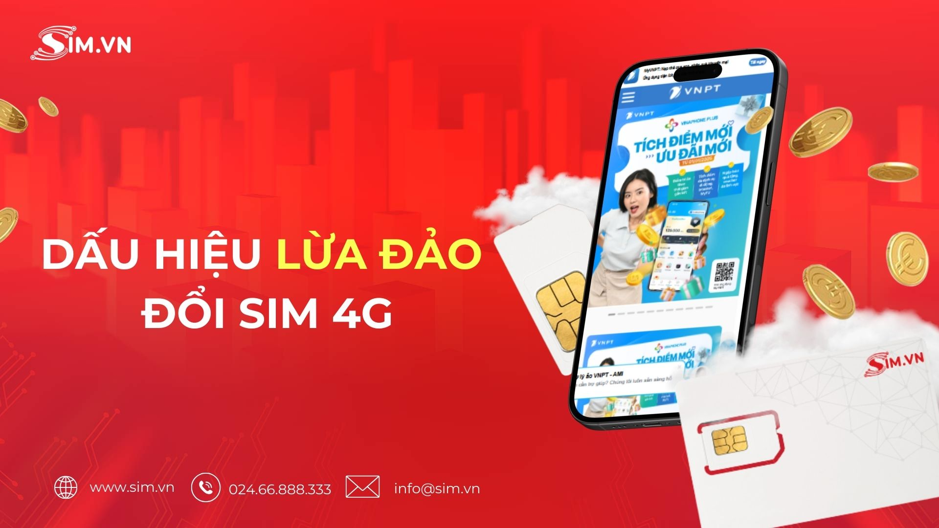 Dấu hiệu lừa đảo đổi sim 4g tại nhà