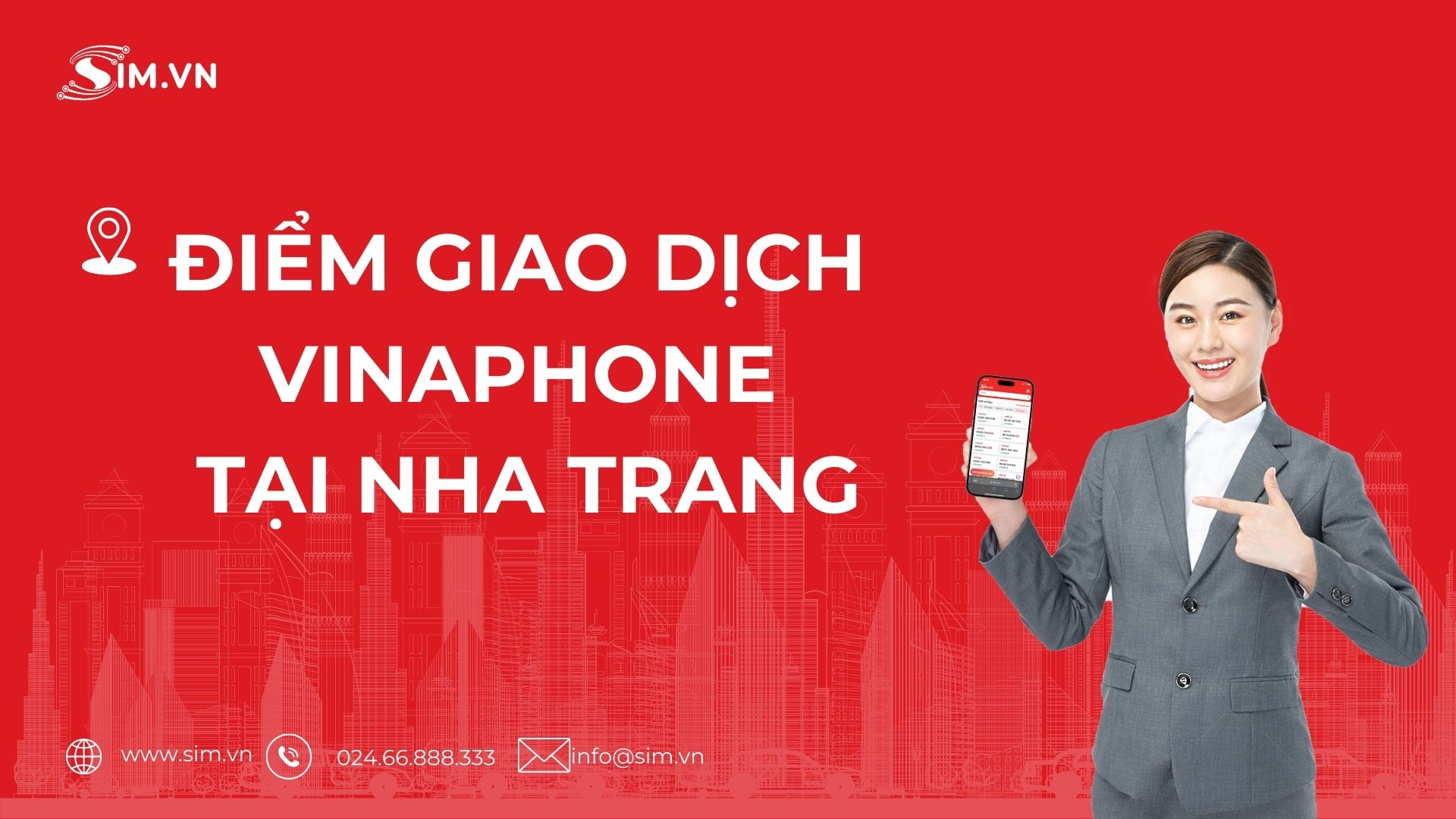 Điểm giao dịch vinaphone ở nha trang