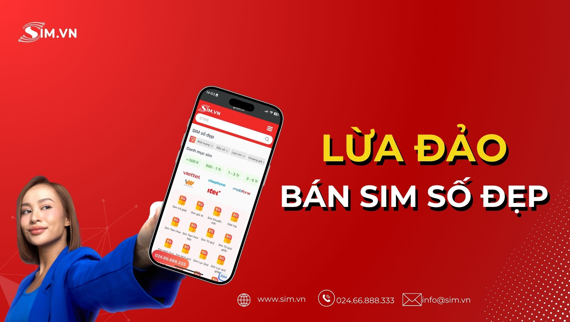 Những chiêu trò lừa đảo bán sim số đẹp