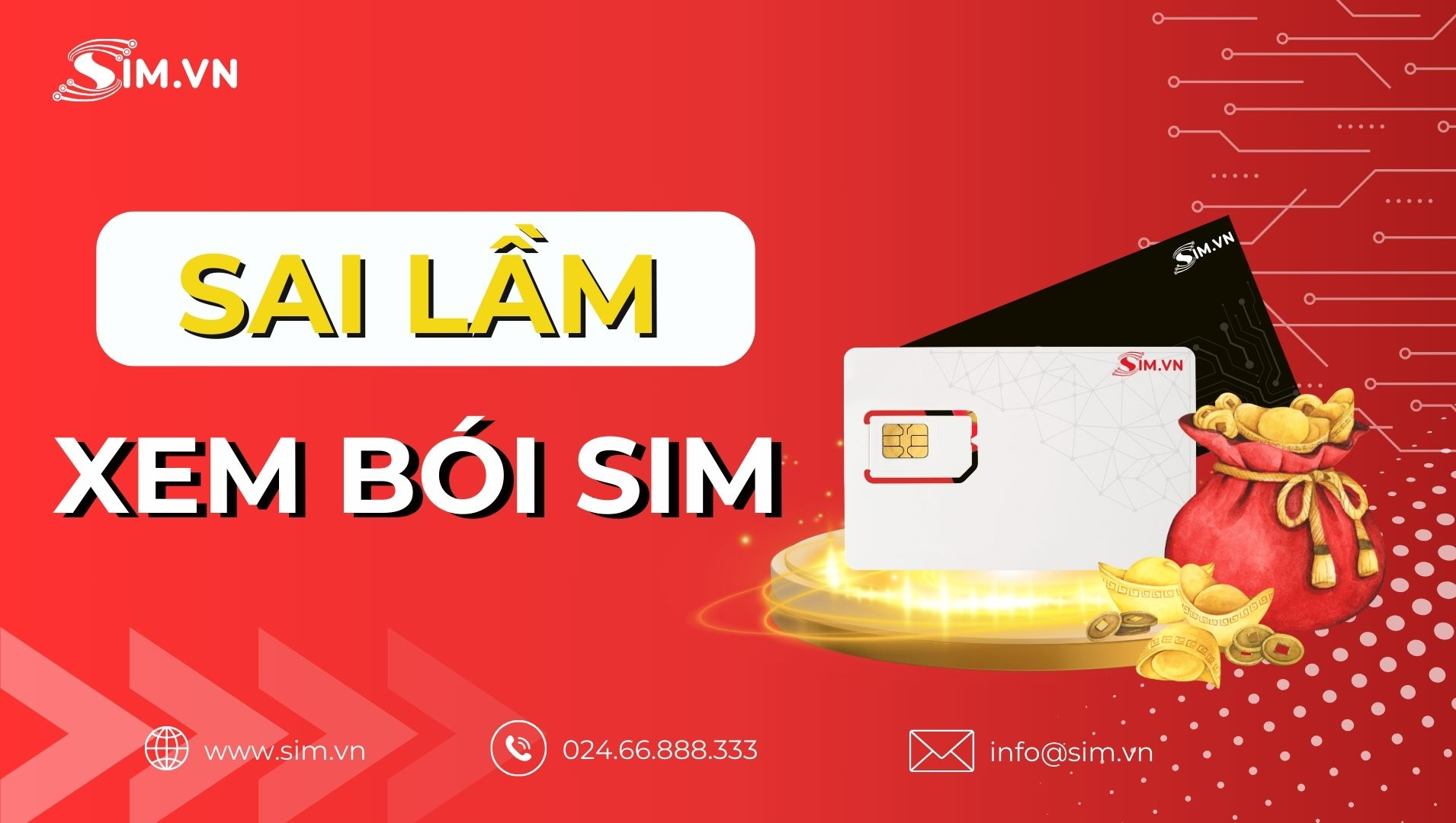 Sai lầm khi xem bói sim phong thủy