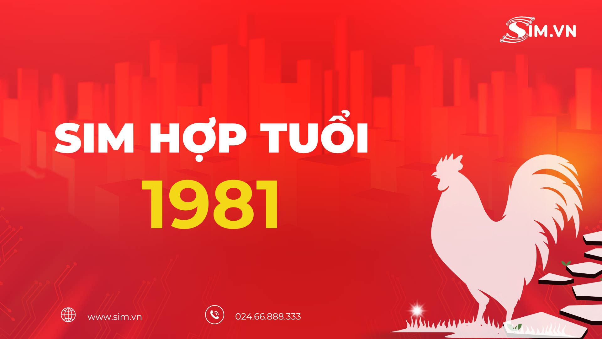 Sim hợp tuổi Tân Dậu 1981 Sim hợp tuổi Tân Dậu