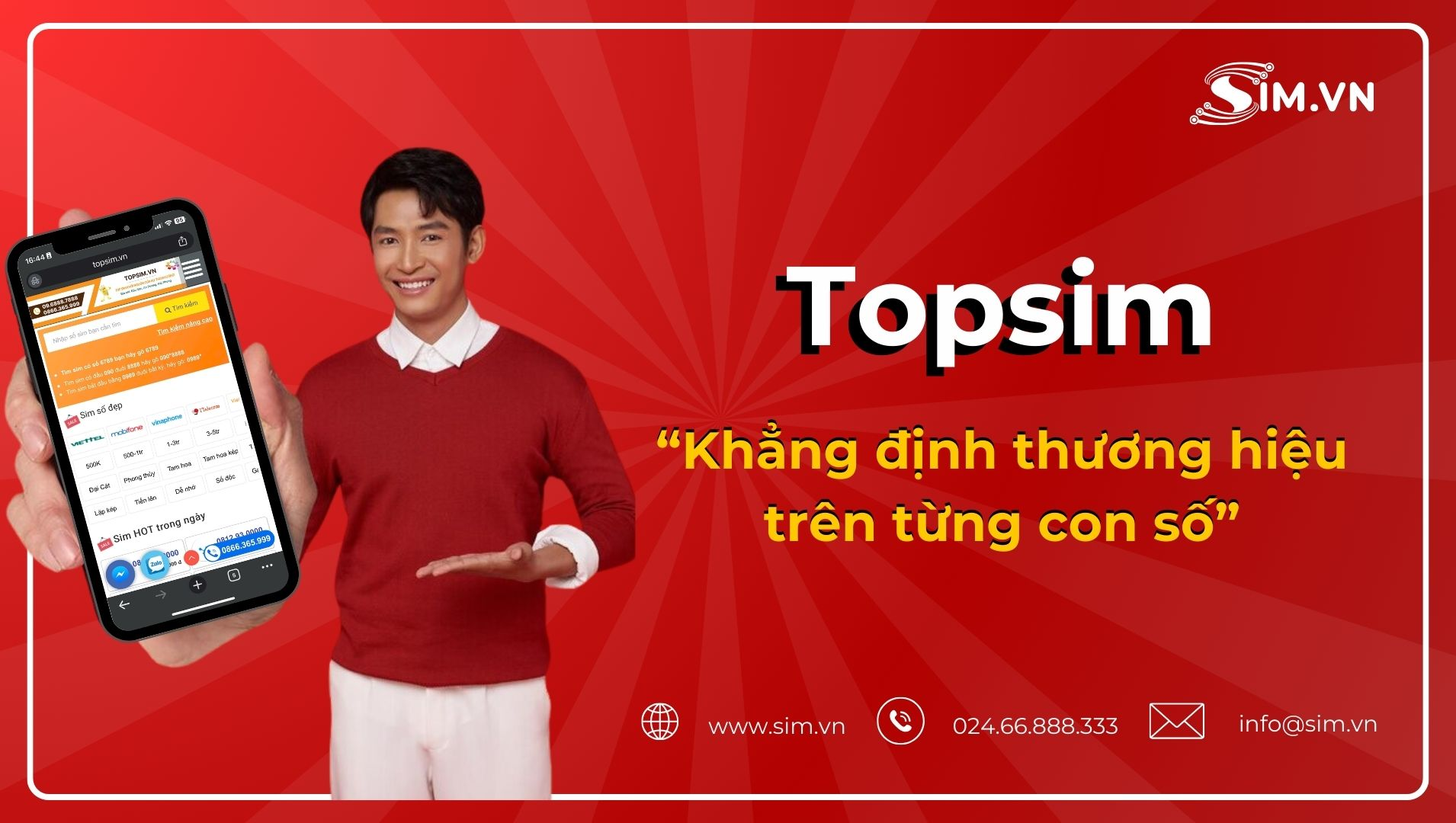 Topsim.vn đại lý bán sim uy tín