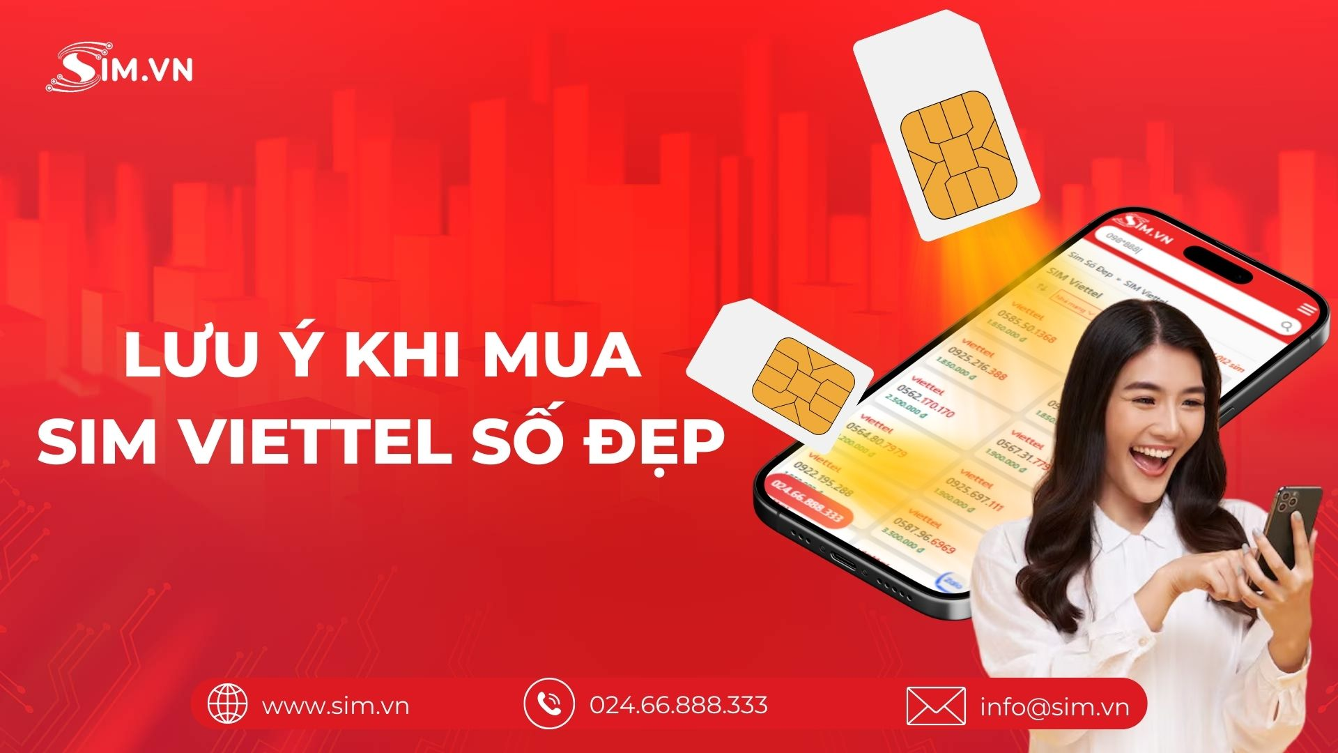 Lưu ý khi mua sim Viettel số đẹp