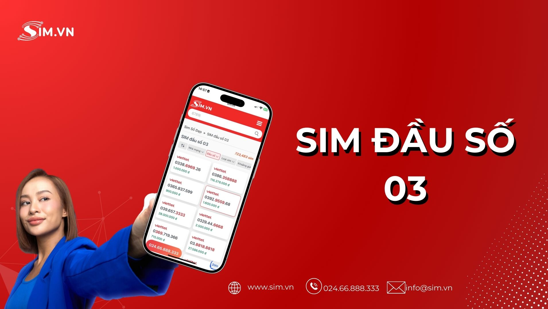 cách chọn sim đầu số 03