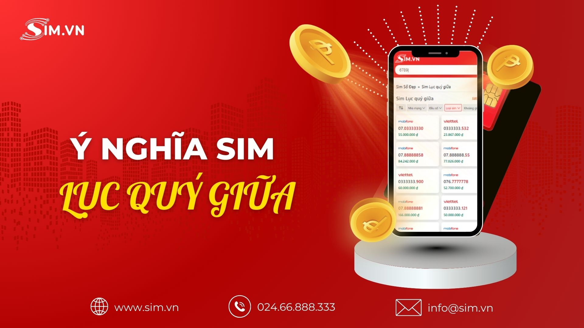 Ý nghĩa Sim Lục Quý Giữa